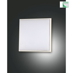 Fabas Luce DESDY LED Deckenleuchte, IP54, Aluminium, wei, 18x18cm