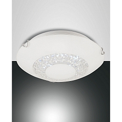 Fabas Luce MOMO LED Ceiling luminaire, 12W, � 30cm, white, 3000K
