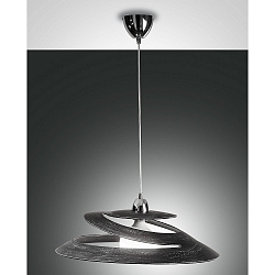 Pendant luminaire ARAGON, incl. Smartluce, E27, 1x 60W, IP20, antique black