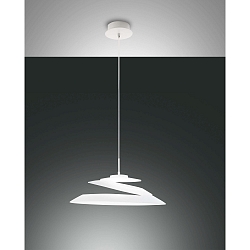 Fabas Luce ARAGON LED Pendant luminaire, 18W, white