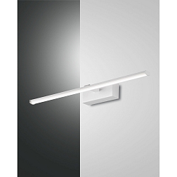 LED Bad-Wandleuchte / Spiegelleuchte NALA, IP44, 50cm, 10W 3000K 1200lm, wei�