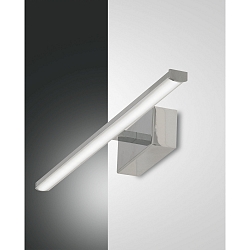 LED Bad-Wandleuchte / Spiegelleuchte NALA, IP44, 50cm, 10W 3000K 1200lm, Chrom