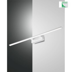 LED Wandleuchte NALA, 1x 15W, 3000K, 1350lm, IP44, weiß