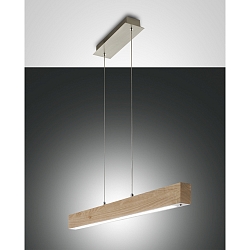 Fabas Luce BADIA LED Pendant luminaire oak