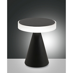 LED Table lamp NEUTRA, 1x 12W, 3000K, 1080lm, IP20, black
