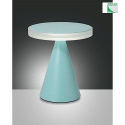 Fabas Luce NEUTRA LED Table lamp height 27cm, mint green
