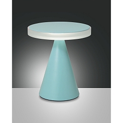 Fabas Luce NEUTRA LED Table lamp height 27cm, mint green