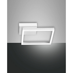 LED Wall luminaire BARD, 1x 22W, 4000K, 2040lm, IP20, white
