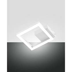 wall and ceiling luminaire BARD IP20, satined, white dimmable