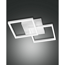 LED Wall luminaire BARD, 4000K, 1x 39W, 4000K, 3620lm, IP20, white, incl. Smartluce