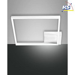 LED Deckenleuchte BARD inkl. SMART LUCE, 1-fach, 42x42cm, dimmbar, 39W 3000K 3880lm, wei