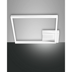 LED Ceiling luminaire BARD, 1x 39W, 4000K, 3620lm, IP20, white, incl. Smartluce