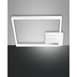 LED Deckenleuchte BARD, 1-fach, 42x42cm, dimmbar, 39W 4000K 4050lm, Wei�