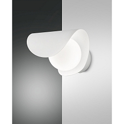 LED Wandleuchte ADRIA, 6W 3000K 540lm, Metall / geblasenes Glas, Wei�