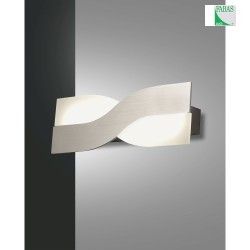 Fabas Luce RIACE LED Wandleuchte Lnge 30cm, Aluminium satiniert