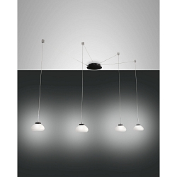 LED Pendelleuchte ARABELLA 2, 4-flammig, 32W 3000K 3020lm, dimmbar, Wei�