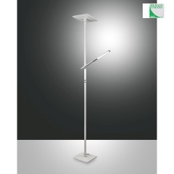 LED Floor lamp IDEAL, 40W+8W, 3000K, 300/500lm, IP20, white