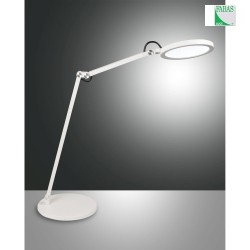 LED Table lamp REGINA, 1x 10W, 2700-5000K, 1000lm, IP20, white