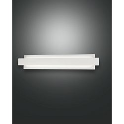 LED Wandleuchte REGOLO, indirekt, 21W 3000K 2150lm, dimmbar, Metall / Glas, Wei�