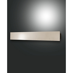 LED Wandleuchte LOTUS, indirekt, 64.5cm, 20W 3000K 2700lm, dimmbar, Aluminium, Gold edelmatt