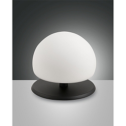 LED Table lamp MORGANA, G9 LED, 1x 3W, 3000K, 220lm, IP20, black