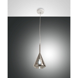 Pendelleuchte TRIS, 1-flammig, E27, IP20, fum�