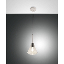 Pendelleuchte TRIS, 1-flammig, E27, IP20, transparent