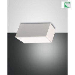 LED Deckenleuchte LUCAS, IP20, 12W 3000K 1040lm, dimmbar, Metall / Acryl, Wei