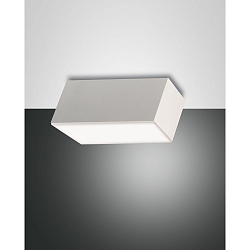 LED Deckenleuchte LUCAS, IP20, 12W 3000K 1040lm, dimmbar, Metall / Acryl, Wei�