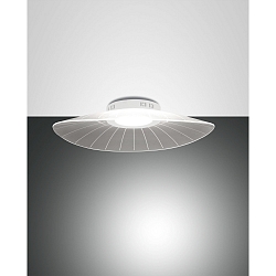 LED Ceiling luminaire VELA, 24W, 3000K, 4000lm, IP20, incl. Smartluce, white