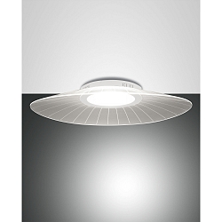 LED Ceiling luminaire VELA, 24W, 3000K, 5400lm, IP20, incl. Smartluce, white