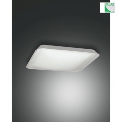 LED Ceiling luminaire HUGO, 1x 18W, 3000K, 1870lm, IP20, white