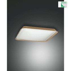LED Deckenleuchte HUGO, 1x 18W, 3000K, 1870lm, IP20, sandfarben/wei