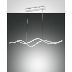 LED Pendelleuchte SINUO, 2x 18W, 3000K, 3880lm, IP20, wei�