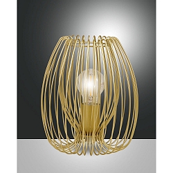 Tischleuchte CAMP, �20cm, E27, IP20, gold edelmatt