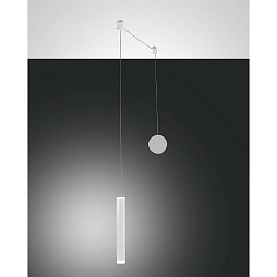 LED Pendelleuchte PRADO, 1x6,5W, 3000K, IP20, wei�