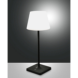Battery lamp ADAM with touch dimmer IP44, dark grey dimmable