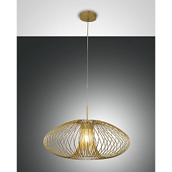 Pendelleuchte FASSA, E27, IP20, gold edelmatt
