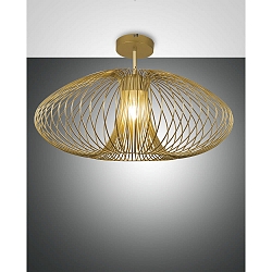 Deckenleuchte FASSA, E27, IP20, gold edelmatt