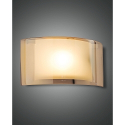 wall luminaire ALIDE E27 IP20, amber, white 