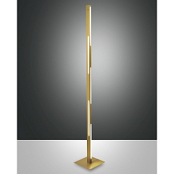 LED Stehleuchte LING, 1x36W, 3000K, IP20, Messing satiniert