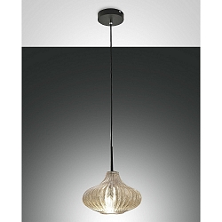 Pendelleuchte BUDELLI, E27, IP20, Champagner