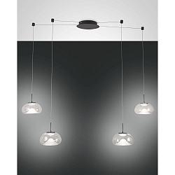 pendant luminaire BRENA 4 flames IP20