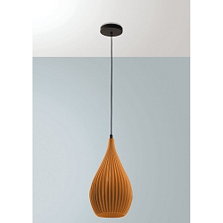 Pendelleuchte LISA, E27, IP20, senffarben
