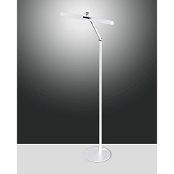 LED Steh-/Leseleuchte BEBA, 12W, 3000/4000/6000K, 1340lm, IP20, dimmbar