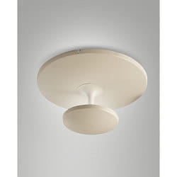 LED Design-Deckenleuchte CONRAD, � 50cm, indirekt, 36W 3000K 4200lm, 3-stufig dimmbar, sandfarben