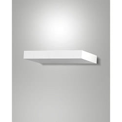 wall luminaire GUIA square, impact resistant, indirect IP20, white 