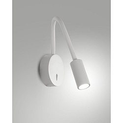 wall luminaire FLUX with flex arm IP20, black
