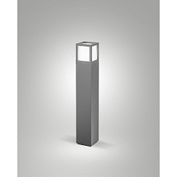 bollard lamp SMUK E27 IP54, dark grey
