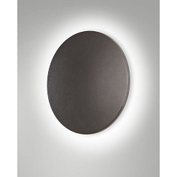 LED Au�enwandleuchte ZON, 12W, 3000K, 1356lm, IK06, IP65, dunkelgrau